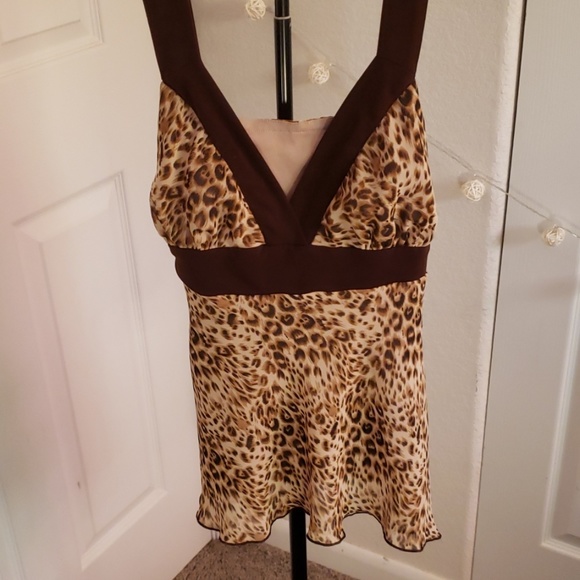 Vintage No Boundaries Leopard Tank top - Picture 2 of 4